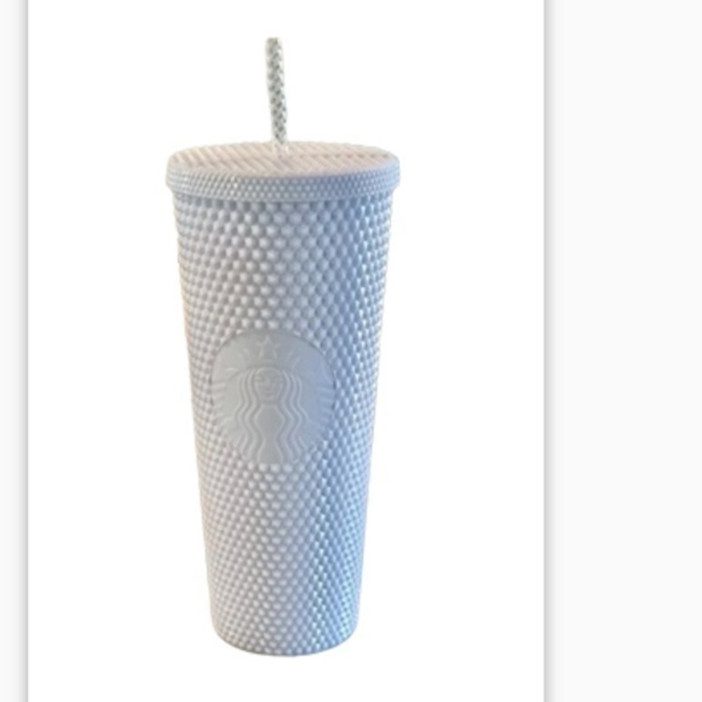 STARBUCKS Spring 2024 White Studded Venti Tumbler 24 oz